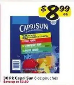 Winn Dixie Capri Sun offer
