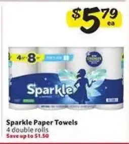 Winn Dixie Sparkle Paper Towels offer