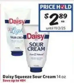 Winn Dixie Daisy Squeeze Sour Cream offer
