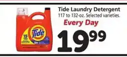 Safeway Tide Laundry Detergent offer