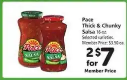 Safeway Pace Thick & Chunky Salsa offer