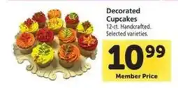 Safeway Decorated Cupcakes offer