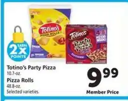 Safeway Totino's Party Pizza & Pizza Rolls offer