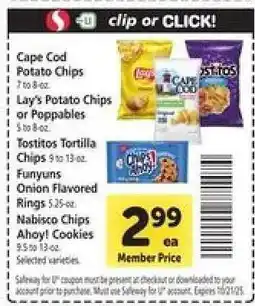 Safeway Nabisco Chips Ahoy! Cookies offer