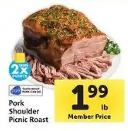 Safeway Pork Shoulder Picnic Roast offer