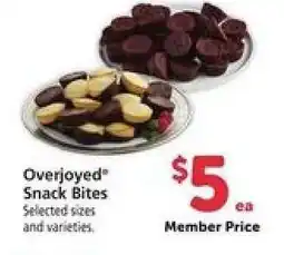 Safeway Overjoyed Snack Bites offer