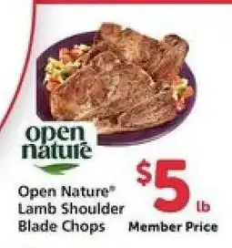 Safeway Open Nature Lamb Shoulder Blade Chops offer