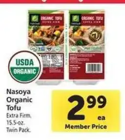 Safeway Nasoya Organic Tofu offer