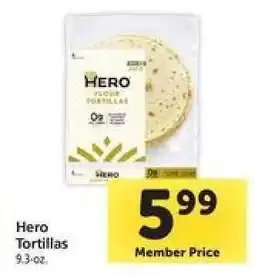 Safeway Hero Tortillas offer