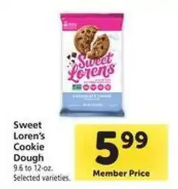 Safeway Sweet Loren's Cookie Dough offer