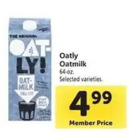 Safeway OATLY Oatmilk offer