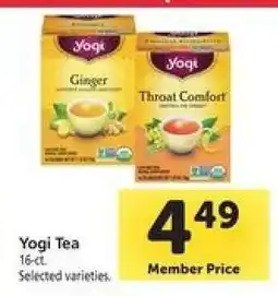 Safeway Yogi Tea offer