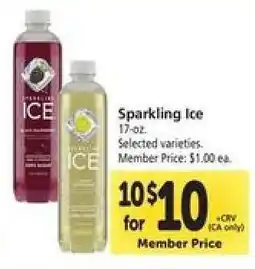Safeway Sparkling Ice offer
