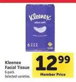 Safeway Kleenex Facial Tissue offer