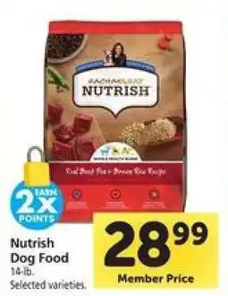 Safeway Nutrish Dog Food offer
