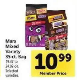 Safeway Mars Mixed Variety 35-ct. Bag offer