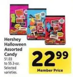 Safeway Hershey Halloween Assorted Candy offer