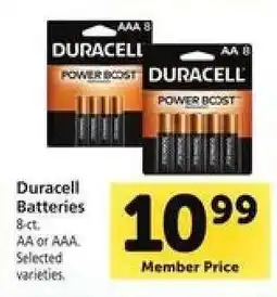 Safeway Duracell Batteries offer