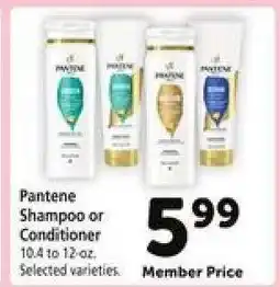 Safeway Pantene Shampoo or Conditioner offer