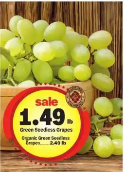Meijer Green Seedless Grapes offer