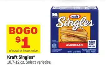 Meijer Kraft Singles offer