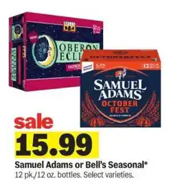 Meijer Samuel Adams or Bell’s Seasonal offer