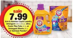 Meijer Arm & Hammer Laundry Products offer