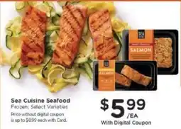Kroger Sea Cuisine Seafood offer