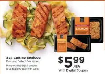 Kroger Sea Cuisine Seafood offer