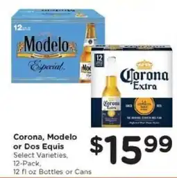 Kroger Corona, Modelo or Dos Equis offer