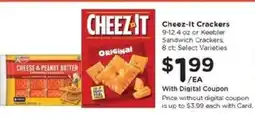 Kroger Cheez • It Crackers offer
