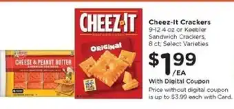 Kroger Cheez • It Crackers offer