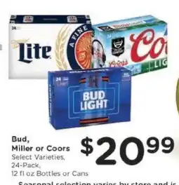 Kroger Bud, Miller or Coors offer