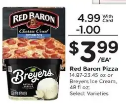 Kroger Red Baron Pizza offer