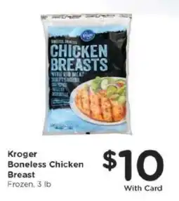 Kroger Kroger Boneless Chicken Breast offer