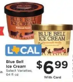 Kroger Blue Bell Ice Cream offer