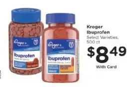 Kroger Kroger Ibuprofen offer