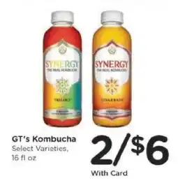 Kroger GT's Kombucha offer