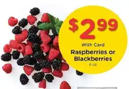 Kroger Raspberries or Blackberries offer