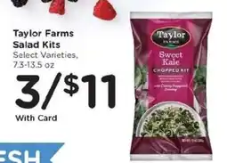 Kroger Taylor Farms Salad Kits offer