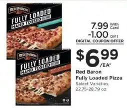 Kroger Red Baron Fully Loaded Pizza offer