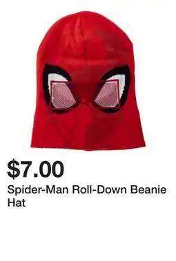 Five Below Spider-Man Roll-Down Beanie Hat offer