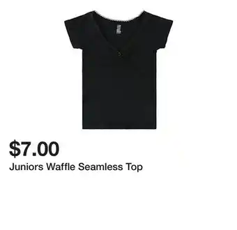Five Below Juniors Waffle Seamless Top offer