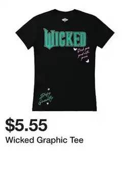 Five Below Wicked Graphic Tee offer