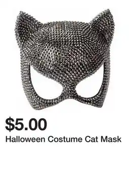 Five Below Halloween Costume Cat Mask offer
