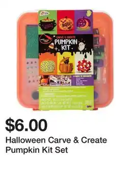 Five Below Halloween Carve & Create Pumpkin Kit Set offer