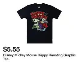 Five Below Disney Mickey Mouse Happy Haunting Graphic Tee offer