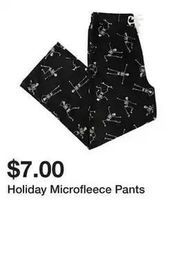 Five Below Holiday Microfleece Pants offer