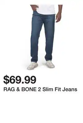 Marshalls RAG & BONE 2 Slim Fit Jeans offer
