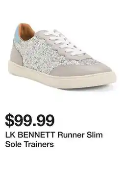 Marshalls LK BENNETT Runner Slim Sole Trainers offer